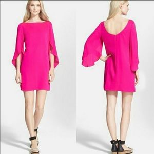 Milly Magenta Butterfly Dress